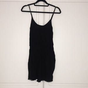 Black Tank top  Romper